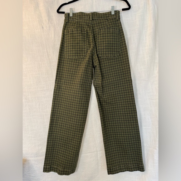 ASKK NY Olive Checkered Chinos - Picture 6 of 13